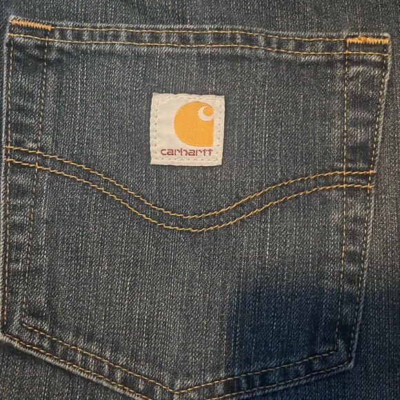 36 x 34 dark carhartt jeans - Picture 4 of 5